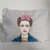 Kozmetická taštička Frida - Abstraktné stavy / plátená taška