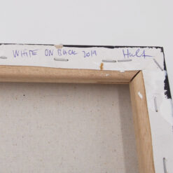 White on Black II - Hula / maľba na plátne