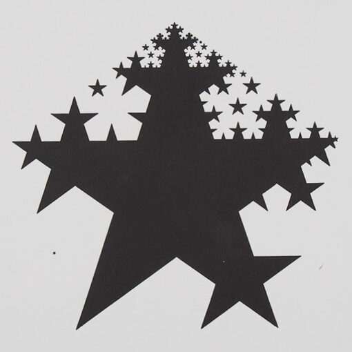 Hviezda - Emil Drličiak, 32 x 32 cm - Pressink / grafika