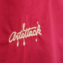 Malinovo červená plátená taška ArtAttack