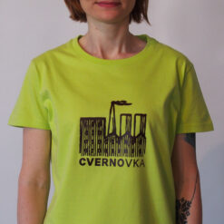 Dámske zelené tričko Cvernovka BCT (kópia)
