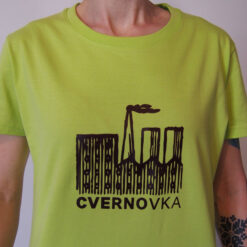 Dámske zelené tričko Cvernovka BCT (kópia)