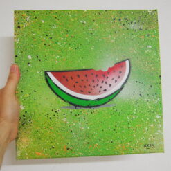 Watermelon - obraz na plátne 30 x 30 cm