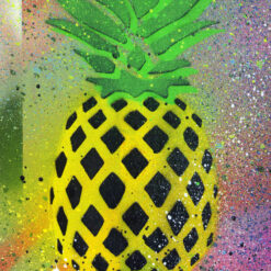 Ananas - obraz v plexi rámiku 21 x 30 cm