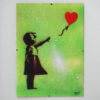 Banksy´s Girl with Baloon - obraz v plexi rámiku 21 x 30 cm