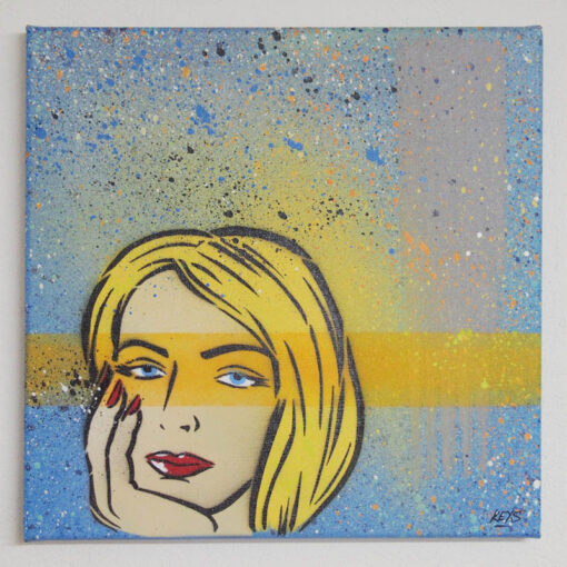 Woman - obraz na plátne 30 x 30 cm
