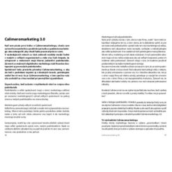 Calimeromarketing 3.0 v skratke - Karen Romme / kniha