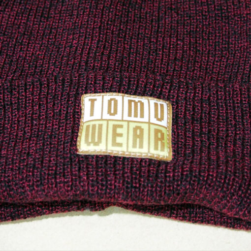 Bordová čiapka TomuWear