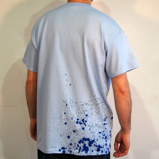 Modré Streetart tričko #4 (veľkosť L)
