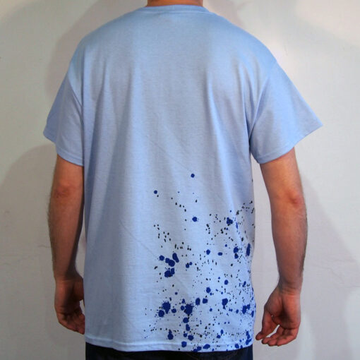Modré Streetart tričko #5 (veľkosť L)