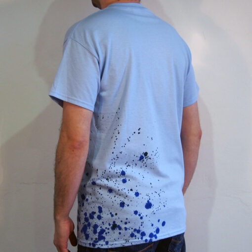 Modré Streetart tričko #9 (veľkosť M)