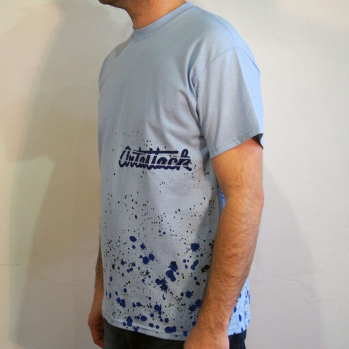 Modré Streetart tričko #10 (veľkosť M)