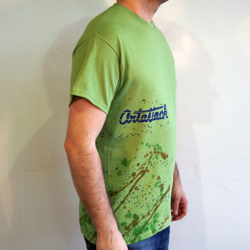 Zelené Streetart tričko #8 (veľkosť M)