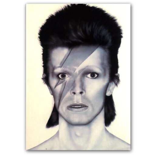 Abstraktné Stavy pohľadnica - David Bowie