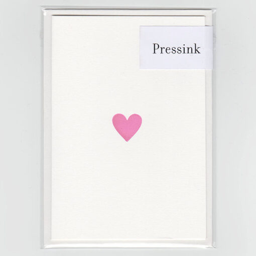 Hearth - letterpress pohľadnica Pressink