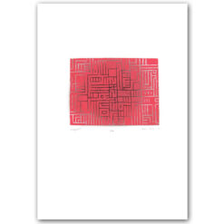 Labyrint #1 - Martin Malina / linorytová grafika