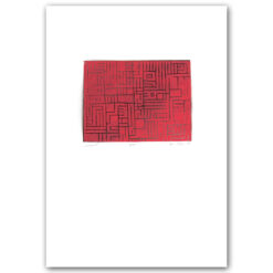 Labyrint #4 - Martin Malina / linorytová grafika