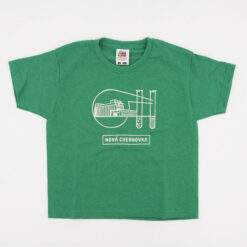 Logo Račianska Cvernovka zelené / detské tričko