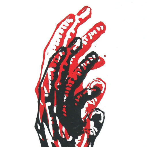 Hand #1 - Martin Malina / linorytová grafika