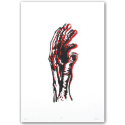 Hand #2 - Martin Malina / linorytová grafika