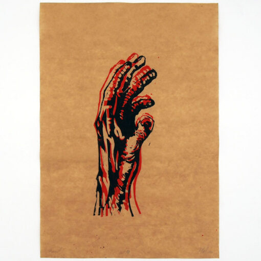Hand #8 - Martin Malina / linorytová grafika