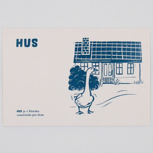 Hus - City v city / pohľadnica