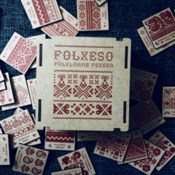 Folxeso - Slovenské folklórne vzory / drevené pexeso