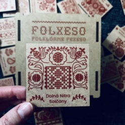 Folxeso - Slovenské folklórne vzory / drevené pexeso