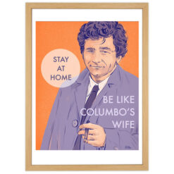 Columbo - Tina Minor, A4 / grafika