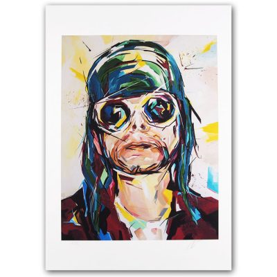 Kurt Cobain grafika / fine art print