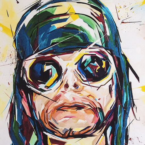 Kurt Cobain grafika / fine art print