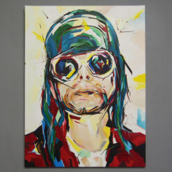 Kurt Cobain - Eva Novanská / maľba na plátne