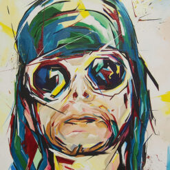 Kurt Cobain - Eva Novanská / maľba na plátne