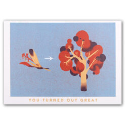 You turned out great, tree - Han / pohľadnica