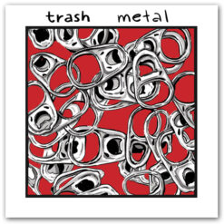 Trash metal - K. Koronthályová / grafika
