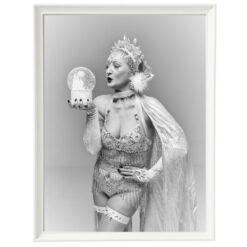 Bratislava Burlesque #5 - Dorota Holubová / foto print v ráme