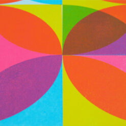 Quarter Circles II. - David Mascha, 32x30 cm / grafika
