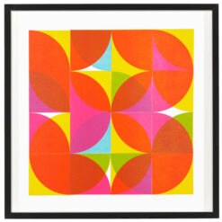 Quarter Circles II. - David Mascha, 32x30 cm / grafika