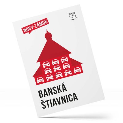 Banská Štiavnica, Nový zámok-Parkovací dom - Tovar BŠ / pohľadnica