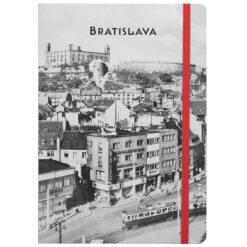 Bratislava Hrad - zápisník čisté strany, A5 / Chytrô