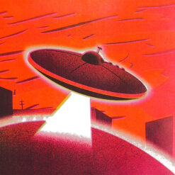 UFO II. - Ondrejov / risografika