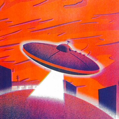 Ondrejov - UFO / risografika