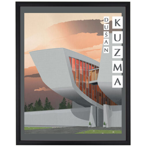 Múzeum SNP Banská Bystrica - Dušan Kuzma, 40 x 50 cm / grafika