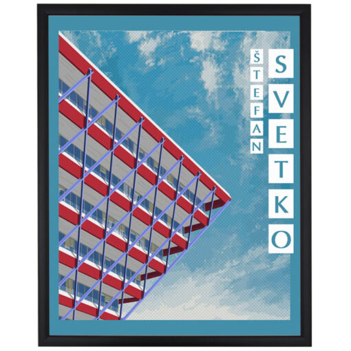 Slovenský rozhlas - Štefan Svetko, 40 x 50 cm / grafika