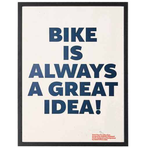 Bike is always a great idea! - Noistypo / grafika