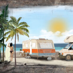 Life in the caravan - Parxant, A4 / grafika