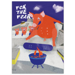 Fck the fear - Jan Michoin / grafika