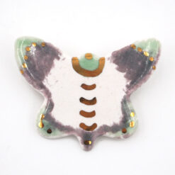 Motýľ #1 - Studio Elave / porcelánová brošňa