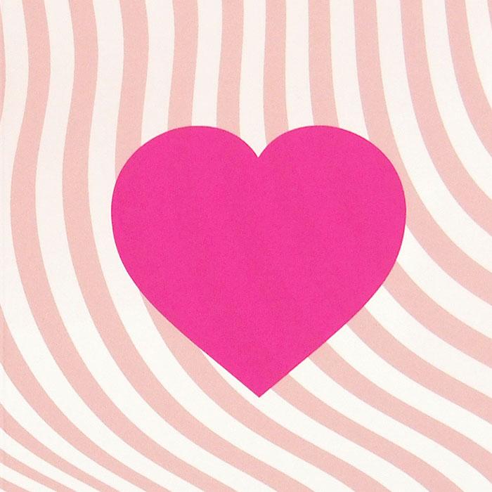 Ružové srdce / darčeková karta