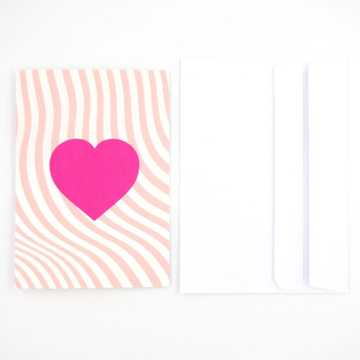 Ružové srdce / darčeková karta